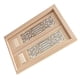 thumbnail image 1 of Mini House Door Decoration Wooden Double Doors Mini House Decor Light Yellow for 1Pack, 1 of 3