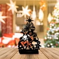 thumbnail image 1 of Candelabro de hierro navideño, decoración del hogar, práctico y duradero, regalo único, centro de mesa, decoración navideña para fiestas y comedores., 1 of 8