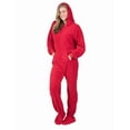 thumbnail image 3 of Footed Pajamas - Heatwave Adult Hoodie Chenille One Piece - Adult - Medium (Fits 5'8 - 5'11"), 3 of 5