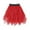 C-Red97, variant on Girls Layered Mesh Skirt Tutu Sparkly Sequins Star Pattern Midi Length Party Dress Flowy Stylish Skirt