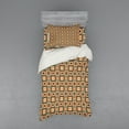thumbnail image 2 of Ambesonne Modern Bedding Set 4 Pcs, Geometric Rounded, Queen, Multicolor, 2 of 3