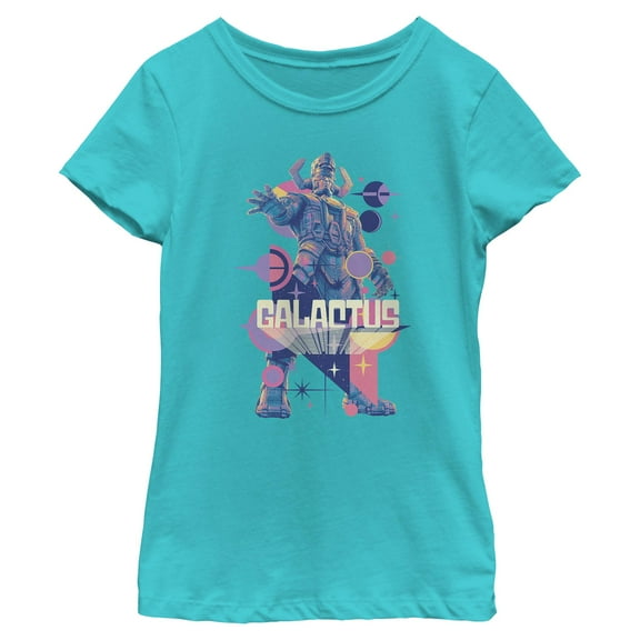 Girls The Fantastic Four: First Steps Galactus Power Pose T Shirt