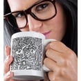 thumbnail image 2 of 3drose, Alien Gnome Bower, 11oz Mug, 2 of 6