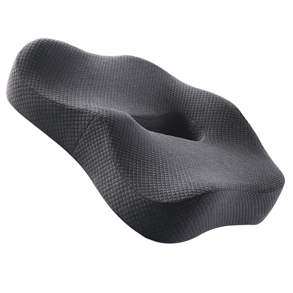 PENIKOKO Memory Foam Chair Cushion for Office and Desk Chairs, Polyester Cover, Ergonomic Seat Pad for Comfort