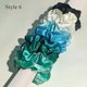 thumbnail image 4 of 6/10Pcs/Pack Satin Scrunchies Girls Elastic Hair Bands Ponytail Holder Hair Ties Rubber Bands Solid Dot Hair Bands For Children, 4 of 5
