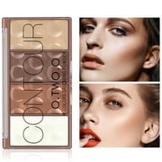 Welling OTWOO 4 Color Face Shading Contour Powder Palette Bronzer Blusher Cosmetics