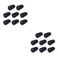 thumbnail image 4 of Eigraketly 8 Uds. Cubierta de puntas de goma resistente al desgaste para bastones de cabeza de bastones protectores tapas ligeras antideslizantes Como se muestra 2piezas, 4 of 6