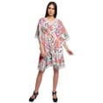 thumbnail image 3 of Moomaya Short Caftan Cover Up Dress Printed Women Kaftan Beachwear Cover Up, 3 of 6