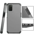 thumbnail image 4 of Kaleidio Case For Samsung Galaxy A03S (2022) [Astro Armor] Rugged Slim [Shockproof] Impact Protector Hybrid Cover [Grey/Black], 4 of 6