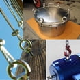 thumbnail image 3 of 8pcs M10 Lifting Eye Nut,eye Nut,ring Ring Nut Stainless Steel Nut For Transportation Lifting, 3 of 5