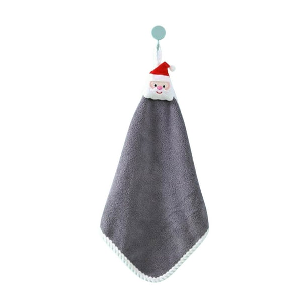 Toallas para el Baño Regalo de Navidad Etiquetas Colgar, Toallas de Mano, Toallas Absorbentes de Lana, Cocina Del Hogar Y Etiquetas Colgar Del Baño, Toallas Toallas de Mano para el Baño