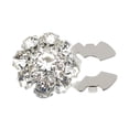 thumbnail image 3 of KLKCMS Decorative Rhinestone Button Cover DIY Decoration Clip on for Dress Suit Hat, 3 of 9