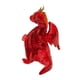 thumbnail image 3 of Peluche Douglas Eugene con forma de dragón rojo, 25 cm, 3 of 6