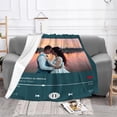 thumbnail image 3 of Custom Photo Blanket, Music Blanket with Personalised photo & Favorite Song Style, Custom Picture Blankets for Couple, Family, Girlfriends or Pet, Wedding Birthday Valentines Gifts (32in x 48in), 3 of 6