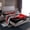 Red Gray White, variant on jejeloiu Red Cool Car Twin Sheet Sets,Extreme Sport Lover Bedding For Racing Gamer 3 Pieces