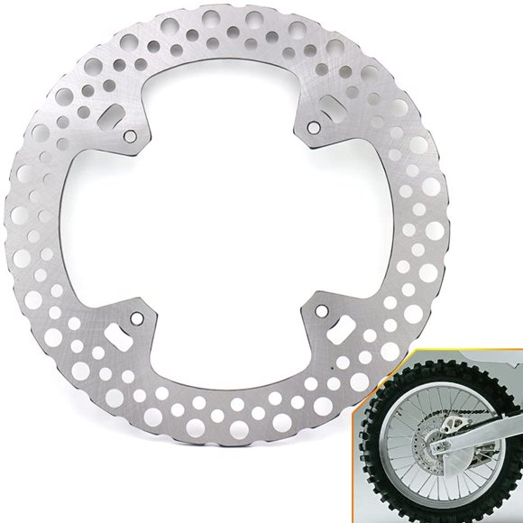 evomosa New Motorcycle Rear Brake Disc Rotor for CR E CR R 125 250 2002-2008 CRF R 250 450 CRF X 250 450