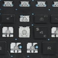 thumbnail image 5 of Remplacement Capot de Touche Capot de Touche &Clip à Ciseaux&Charnière pour ASUS ROG Zephyrus G14 GA401 GA401U G15 GA503 GA503QS GU603 Clavier d'Ordinateur Portable 3 Capuchons de Touches et Charnière, 5 of 5