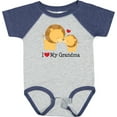 thumbnail image 3 of Inktastic I Love My Grandma Boys or Girls Baby Bodysuit, 3 of 5