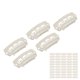 thumbnail image 5 of 50 clips para peluca Ticfox con 6 dientes en forma de U goma para extensión de cabello color beige, 5 of 14