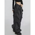 thumbnail image 6 of Autumn New Y2K Overalls Women's Loose Pants Punk Wide Leg Pants Women's Pants-3-L, 6 of 7