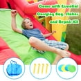 thumbnail image 4 of Patiojoy Kids Bounce House Inflatable Bouncer Jump Climbing Slide BallPit Without Blower, 4 of 10