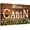 Cabin, variant on Farmhouse Cabin Wall Art Living Room Rustic Welcome Sign Pictures Wall Decor Nature Pine Trees Forest Brown Woodsy Grain Canvas Prints Lodge Woodland Painting Nursery Bedroom Home Decoration 12x16in