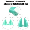thumbnail image 4 of Unique Bargains 1 Set Cat Ears Style Attachments Helmet Devil Horn Decoration Stick with Suction Cup for Motorcycle Blue, 4 of 7