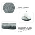 thumbnail image 5 of Uxcell 2" Self-stick Round Felt Pads Feet Floors Protect Grey 30 Pack, 5 of 7