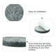 thumbnail image 5 of Uxcell 2" Almohadillas redondas autoadhesivas de fieltro para pies de muebles, protección de pisos, paquete de 30, 5 of 7