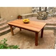 thumbnail image 4 of Best Redwood Farmhouse Dining Table  With 1910 natural premium sealant-Size:6ft, 4 of 10