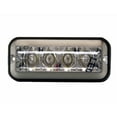 thumbnail image 2 of Buyers Warning Light 8891004 Permanent Surface Mount Mounting Bracket Sold Seperate; Strobe; Clear Lens; 4 Amber LED Bulbs; 10 Flash Patterns, 2 of 4