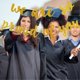 thumbnail image 1 of Houderco De Fiesta De Graduación En Dorado We Are So Proud of You, 1 of 8