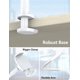 thumbnail image 3 of Soporte para teléfono de cuello de cisne blanco, soporte para teléfono plegable con rotación de 360° ajustable para iPhone/Samsung/Huawei/Google Pixel y longitud total de 80 cm, 3 of 5