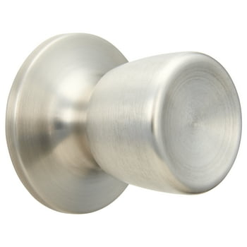 Hyper Tough Interior Non-Locking Tulip Style Passage Doorknob, Stainless Steel