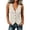 #0053-Beige, variant on Vests for Women V Neck Sleeveless Tailored Hem Vest Button Front Sleeveless Layering Tops Slim Tailored Fit Business Casual Layering Wrinkle Resistant Boho Tops for Women