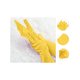 thumbnail image 2 of Guantes largos para mujer INSPIRE CHIC de los años 1920, mitones de dedo completo para fiesta de noche, guantes de ópera elegantes, amarillos brillantes, talla única, 2 of 5