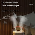 thumbnail image 2 of Humidifier Double Spray 1.8L Mist Maker Fogger LED Night Light 32dB Quiet - Green / EUPlug, 2 of 5