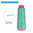 thumbnail image 2 of Uxcell Archery Bow String Serving Thread 120 Yard/110M, Bowstring Thread, Green White, 2 of 5