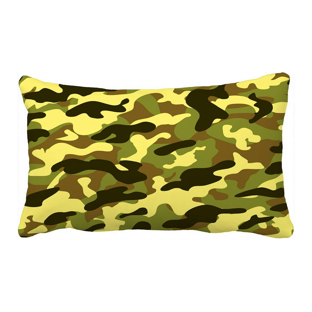 ABPHQTO Abstract Camouflage Camo Pattern Pillow Case Pillow Cover