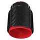 thumbnail image 4 of Tomo de Cola de Escape, Resistente al Calor y Duradero, Fácil de Instalar el Tomo de Escape del Automóvil para un un tubo de Escape de 2.9-3.1in, 4 of 7