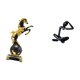 thumbnail image 5 of Figura de escritorio,Estantería con estatua de caballo para escritorio,oficina y decoración del hogar.,Figura de escritorio,Escultura abstracta de pensador para decoración de oficina y, 5 of 8
