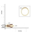thumbnail image 4 of ANGARA Natural Encrusted Ruby Infinity Love Knot Ring in 14K Yellow Gold for Women (Size-1.3mm) | July Birthstone, Birthday, Anniversary, Jewelry Gift for Women | Natural Ruby Ring, 4 of 9