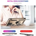 thumbnail image 3 of Compatible with Motorola Moto G 5G 2023 Case Built-in 360 Ring Holder Kickstand, Extreme Protection Military Armor Magnetic Car Dual Layer Protective Heavy Duty Phone Cover,Gold, 3 of 7
