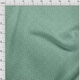 thumbnail image 4 of oneOone Rayon Mint Green Fabric Fish Sewing Material Print Fabric By The Yard 56 Inch Wide, 4 of 5