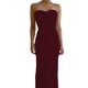 thumbnail image 3 of VISgogo Vestido Delgado para Mujer Color Sólido Cruzado Hombro Diseño Punto Versátil Elegante Vestido de Cóctel VISgogo moda, 3 of 9