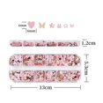 thumbnail image 2 of Lentejuelas con purpurina para uñas con diseño de flores, 12 cuadrículas, doradas, rosas, holográficas, con diseño de flor de cerezo, 2 of 4