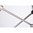 thumbnail image 5 of Indoor Home Decorative Midcentury Modern Axel 6 Lights Polished Nickel Pendant, 5 of 6