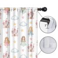 thumbnail image 4 of Blackout Kids Curtains,White Princess Castle Pattern Childrens Insulated Curtains Set Of 2,Bedroom Essentials,Toddler Room Decor 52"x84", 4 of 5