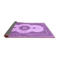 thumbnail image 2 of Ahgly Company Indoor Rectangle Medallion Purple Traditional Area Rugs, 2' x 3', 2 of 4