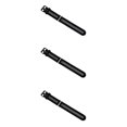 thumbnail image 1 of 3X for 3 Soft Silicone Strap Replacement Wrist Watch Band+Tool Kits Black, 1 of 8